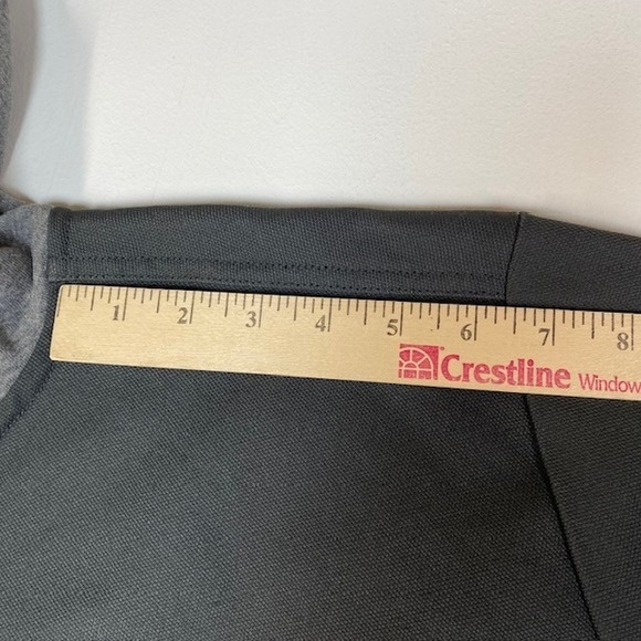 Wrangler Workwear Mens L/G Hooded Shirt Jacket Button Up Gray Long Sleeve‎ - Picture 5 of 8